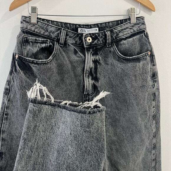 Zara High Rise Jeans 8 - Picture 4 of 8